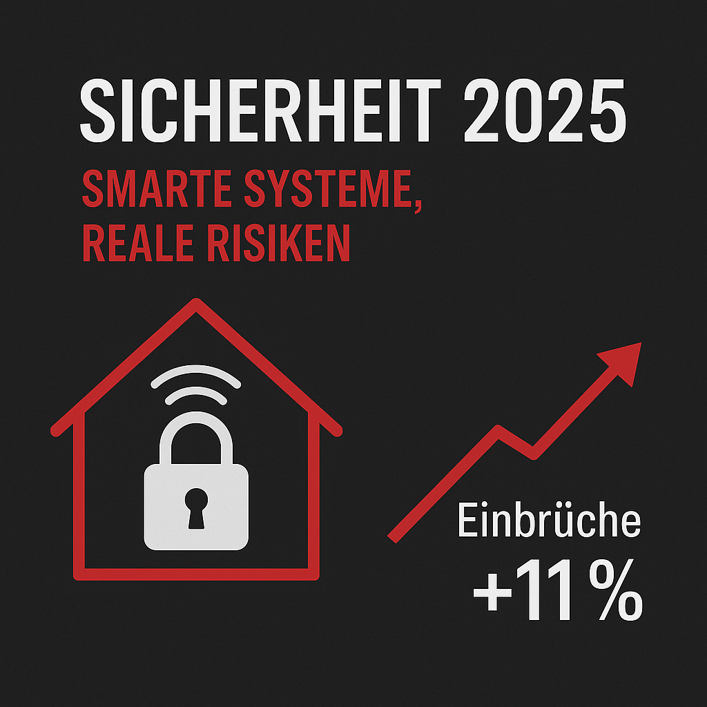 Die Zahl der Einbrüche in der Schweiz ist 2024 um weitere  +11 % gestiegen.