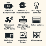 Räumliche Geräusche / Störquellen, die Jeweller beeinträchtigen können