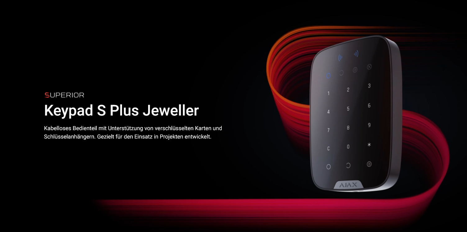 Keypad S Plus Jeweller