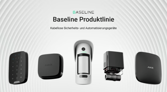 Baseline Kabellose Sicherheits- & Automatisierungsgeräte